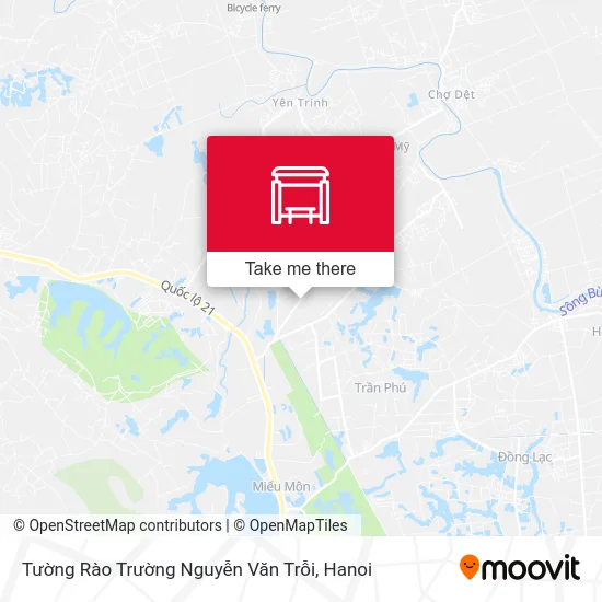 Tường Rào Trường Nguyễn Văn Trỗi map