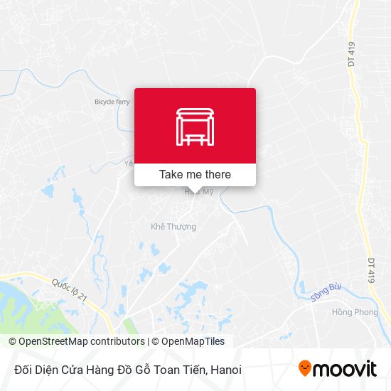 Đối Diện Cửa Hàng Đồ Gỗ Toan Tiến map