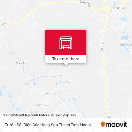 Trước Đối Diện Của Hàng Spa Thanh Tính map