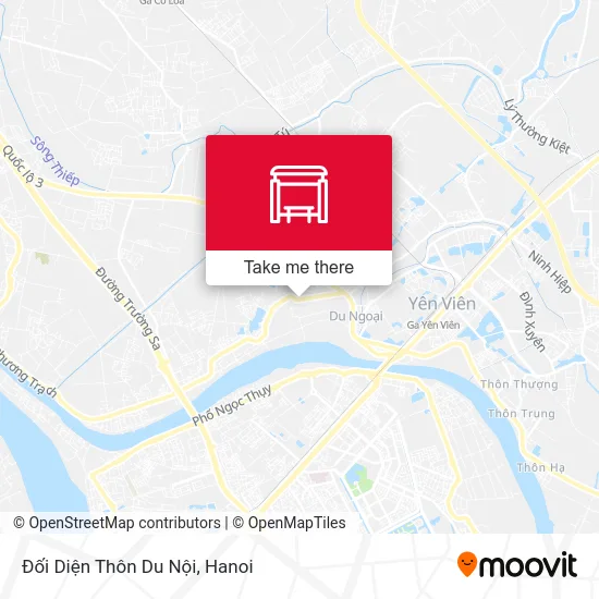 Đối Diện Thôn Du Nội map