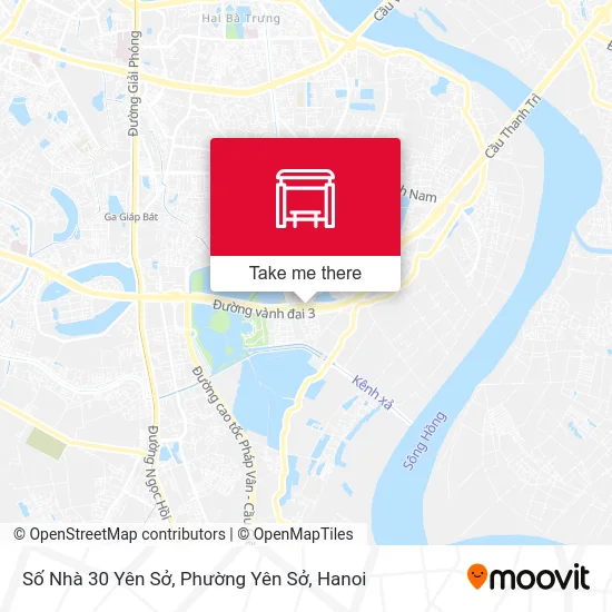 Số Nhà 30 Yên Sở, Phường Yên Sở map