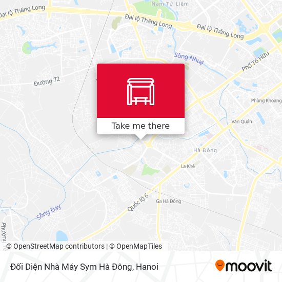 Đối Diện Nhà Máy Sym Hà Đông map