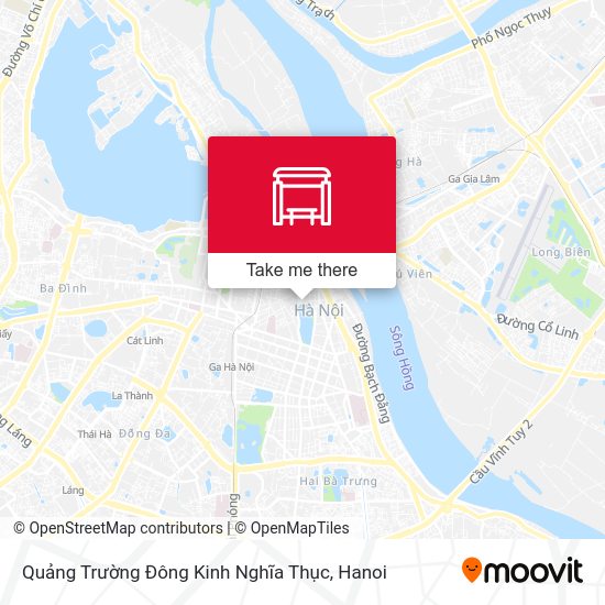 Quảng Trường Đông Kinh Nghĩa Thục map