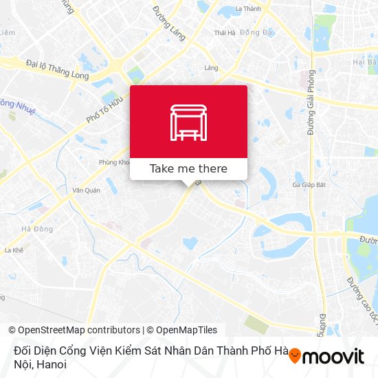 Đối Diện Cổng Viện Kiểm Sát Nhân Dân Thành Phố Hà Nội map