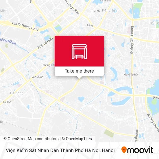 Viện Kiểm Sát Nhân Dân Thành Phố Hà Nội map