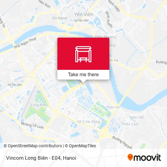 Vincom Long Biên - E04 map