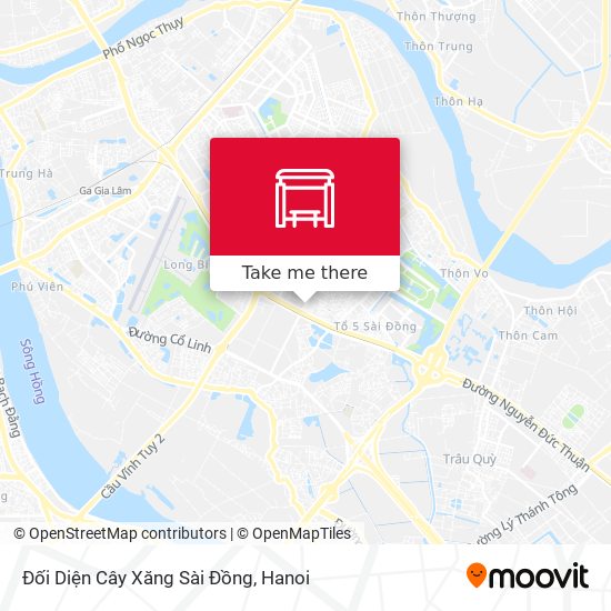 Đối Diện Cây Xăng Sài Đồng map