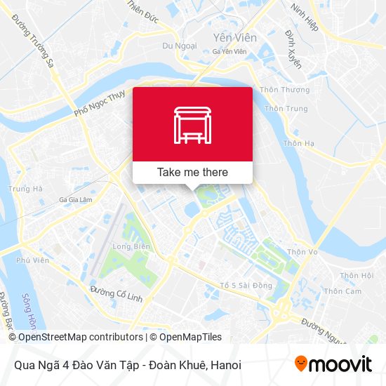 Qua Ngã 4 Đào Văn Tập - Đoàn Khuê map