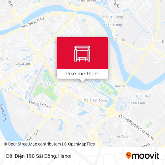 Đối Diện 190 Sài Đồng map
