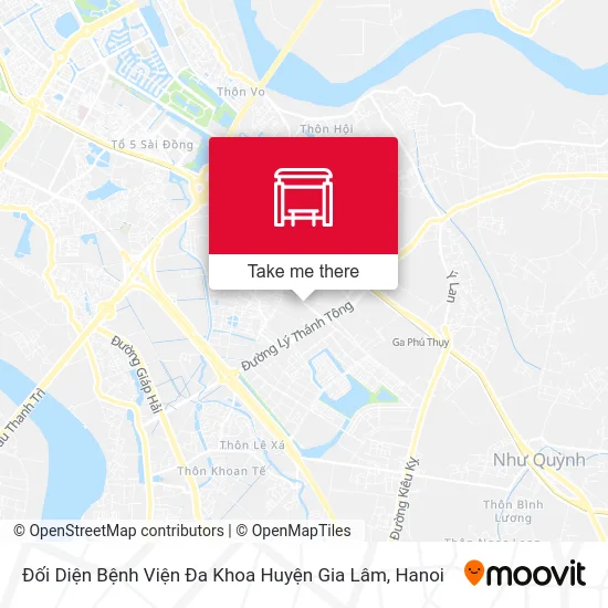 Đối Diện Bệnh Viện Đa Khoa Huyện Gia Lâm map