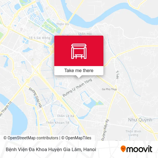 Bệnh Viện Đa Khoa Huyện Gia Lâm map