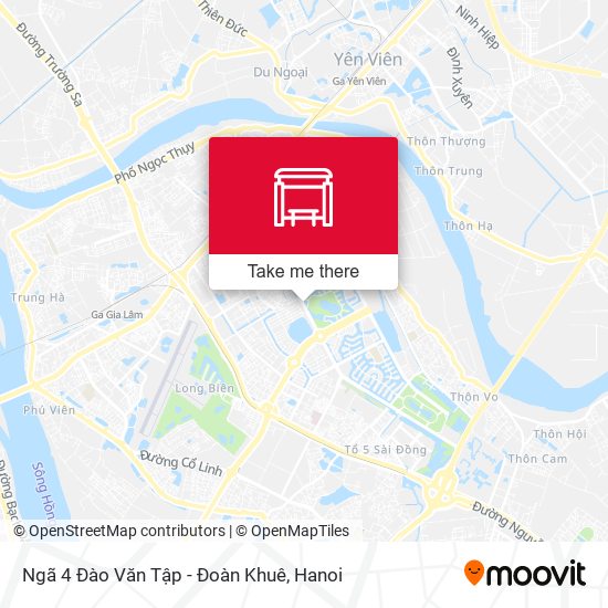 Ngã 4 Đào Văn Tập - Đoàn Khuê map