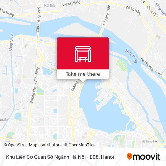 Khu Liên Cơ Quan Sở Ngành Hà Nội - E08 map