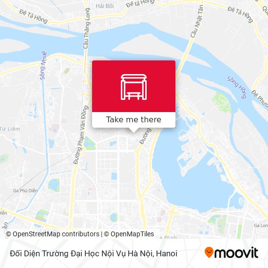 Đối Diện Trường Đại Học Nội Vụ Hà Nội map