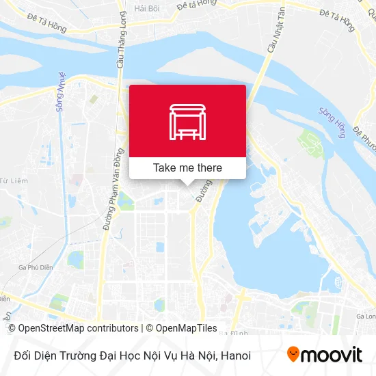 Đối Diện Trường Đại Học Nội Vụ Hà Nội map