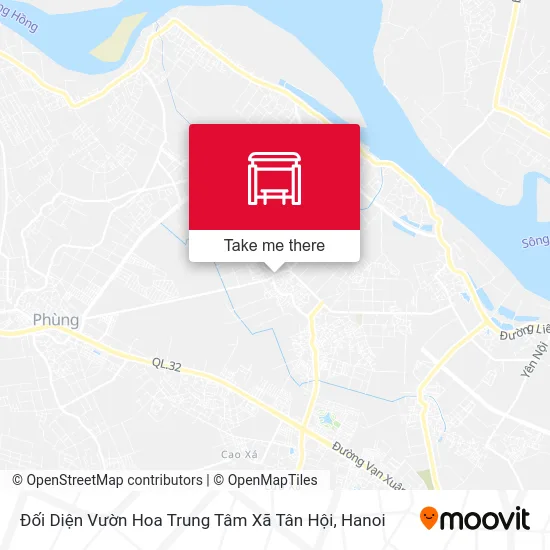 Đối Diện Vườn Hoa Trung Tâm Xã Tân Hội map