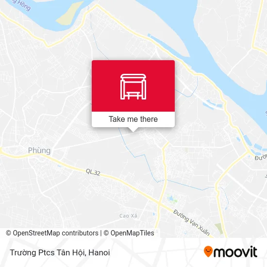 Trường Ptcs Tân Hội map