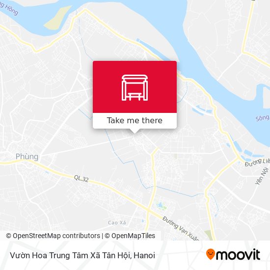 Vườn Hoa Trung Tâm Xã Tân Hội map