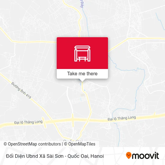 Đối Diện Ubnd Xã Sài Sơn - Quốc Oai map