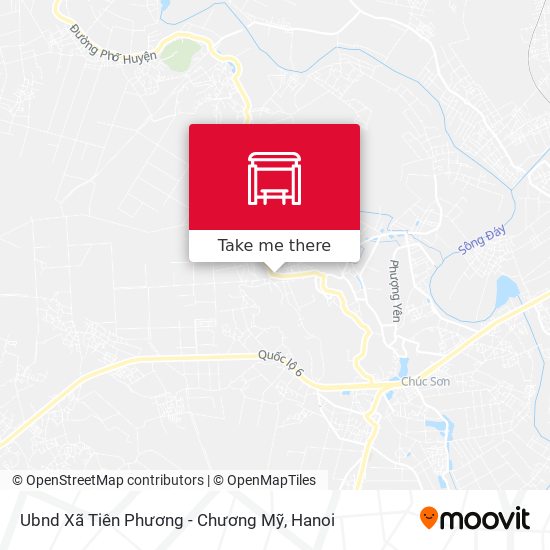 Ubnd Xã Tiên Phương - Chương Mỹ map