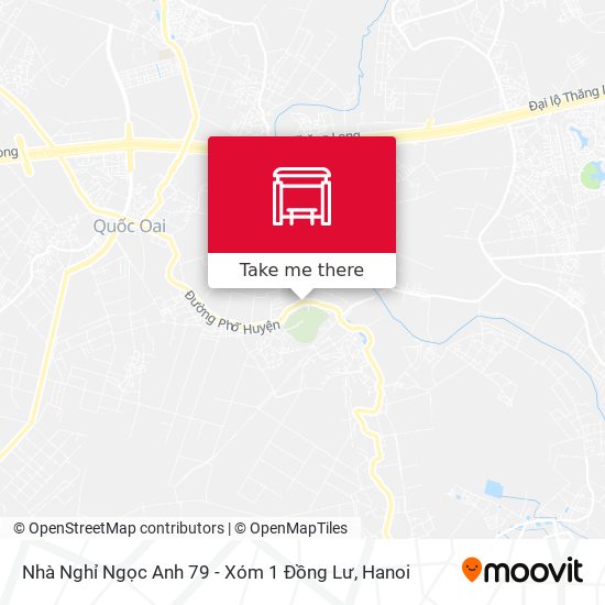 Nhà Nghỉ Ngọc Anh 79 - Xóm 1 Đồng Lư map