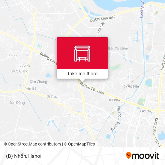 (B) Nhổn map