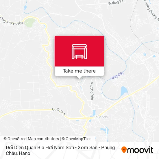 Đối Diện Quán Bia Hơi Nam Sơn - Xóm San - Phụng Châu map