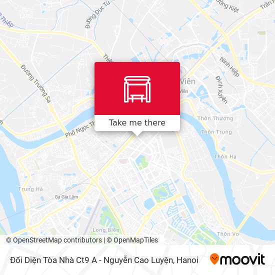 Đối Diện Tòa Nhà Ct9 A - Nguyễn Cao Luyện map