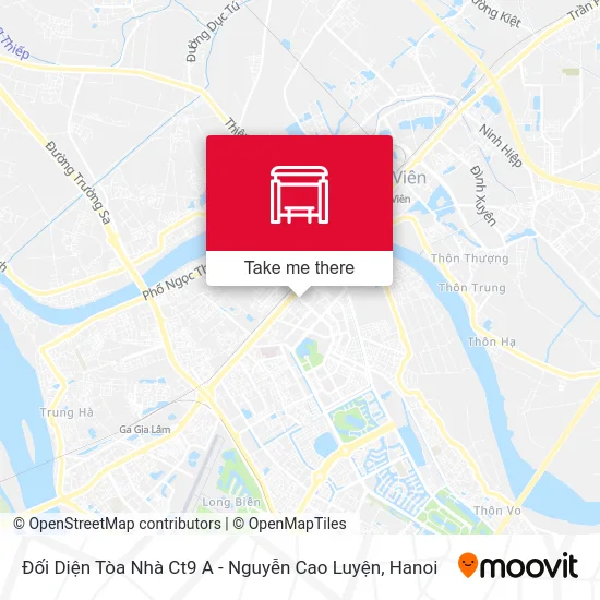 Đối Diện Tòa Nhà Ct9 A - Nguyễn Cao Luyện map