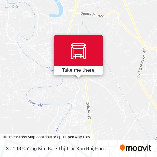 Số 103 Đường Kim Bài - Thị Trấn Kim Bài map