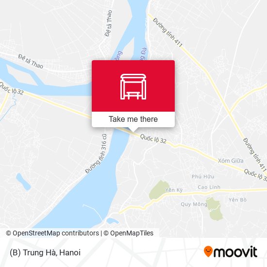(B) Trung Hà map