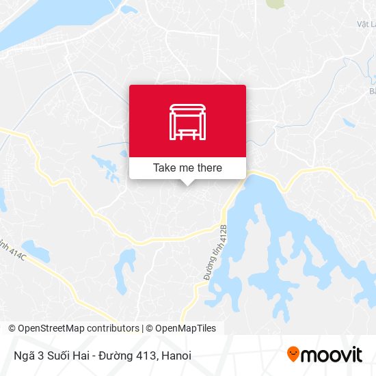 Ngã 3 Suối Hai - Đường 413 map