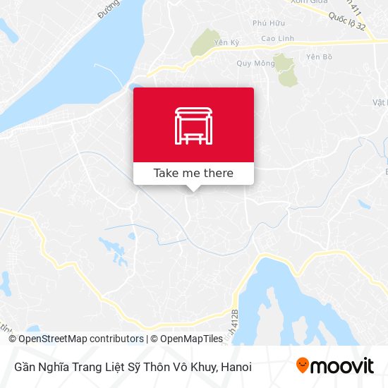 Gần Nghĩa Trang Liệt Sỹ Thôn Vô Khuy map