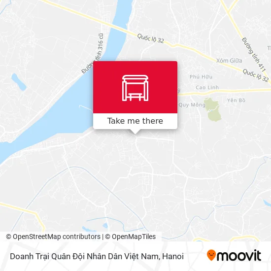 Doanh Trại Quân Đội Nhân Dân Việt Nam map