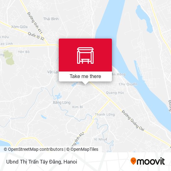 Ubnd Thị Trấn Tây Đằng map