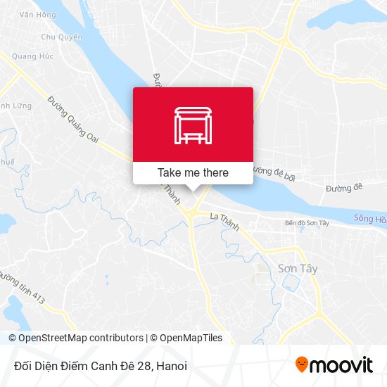 Đối Diện Điếm Canh Đê 28 map