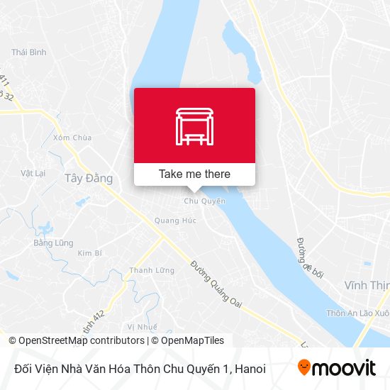 Đối Viện Nhà Văn Hóa Thôn Chu Quyến 1 map