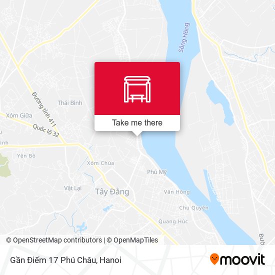 Gần Điếm 17 Phú Châu map