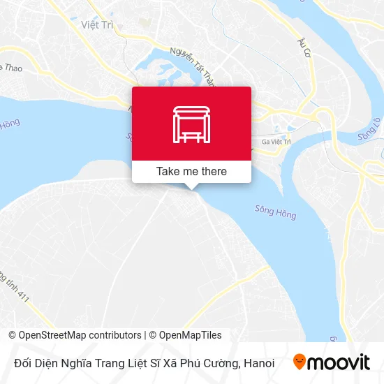 Đối Diện Nghĩa Trang Liệt Sĩ Xã Phú Cường map