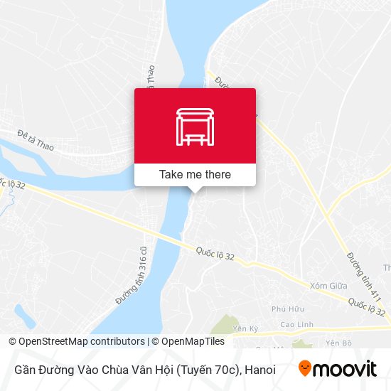Gần Đường Vào Chùa Vân Hội (Tuyến 70c) map