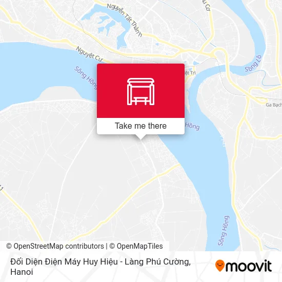Đối Diện Điện Máy Huy Hiệu - Làng Phú Cường map