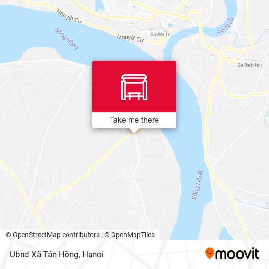Ubnd Xã Tản Hồng map