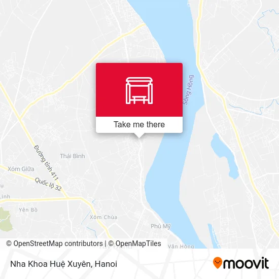 Nha Khoa Huệ Xuyên map