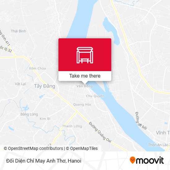 Đối Diện Chỉ May Anh Thơ map