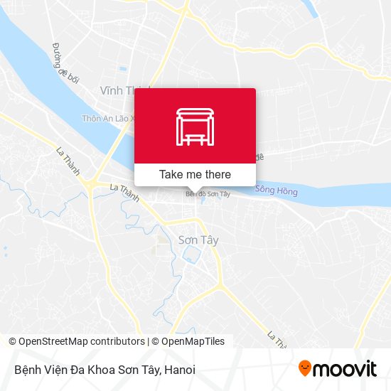 Bệnh Viện Đa Khoa Sơn Tây map