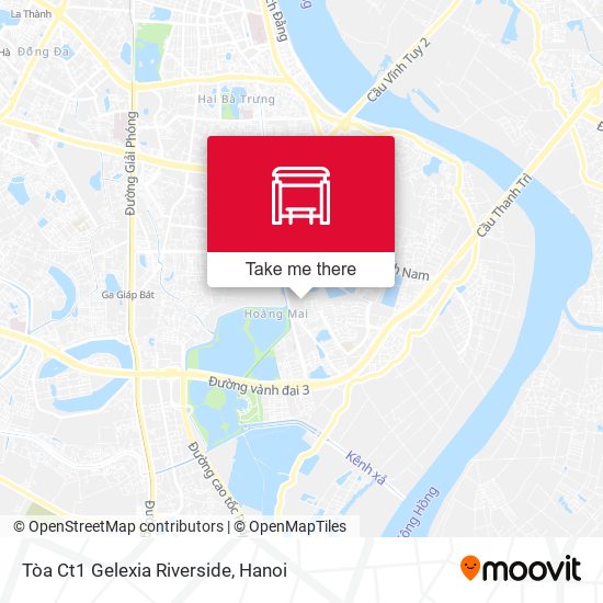 Tòa Ct1 Gelexia Riverside map