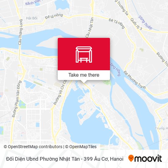 Đối Diện Ubnd Phường Nhật Tân - 399 Âu Cơ map