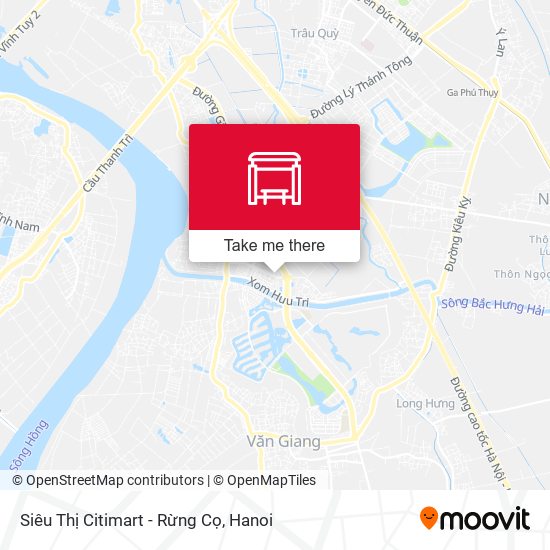 Siêu Thị Citimart - Rừng Cọ map