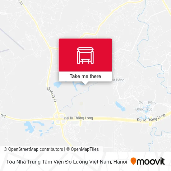 Tòa Nhà Trung Tâm Viện  Đo Lường Việt Nam map