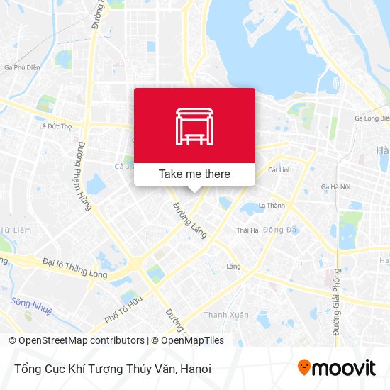 Tổng Cục Khí Tượng Thủy Văn map